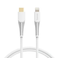 Kable USB - Kabel USB typ C - Lightning HAMA 201505 1.5 m Biały - miniaturka - grafika 1