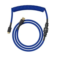 Kable USB - Glorious GMMK spiralny Kobaltowy niebieski, Spiralny, USB-C/USB-A - ciemnoniebieski/ - miniaturka - grafika 1