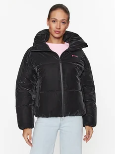 Fila Kurtka zimowa FAW0645 Czarny Regular Fit - Kurtki damskie - miniaturka - grafika 1