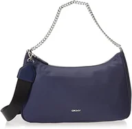 Torebki damskie - DKNY Sporty Crossbody Caelynn Pouchette torebki, czarne/srebrne, rozmiar L, czarny/srebrny, l - miniaturka - grafika 1