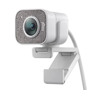 Logitech Logitech kamera do streamingu Full HD 60fps 78° FOV Autofokus Auto-Framing biała 960-001297 - Sprzęt konferencyjny i radiowęzłowy - miniaturka - grafika 1