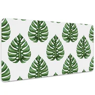 Podkładki na biurko - Podkładka mata ochronna na biurko Liście 100x50 cm, Dywanomat - miniaturka - grafika 1