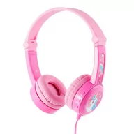 Słuchawki - BuddyPhones Travel (różowe) - miniaturka - grafika 1