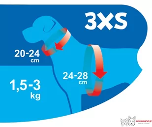 Szelki air comfort 3XS czarne - Szelki dla psów - miniaturka - grafika 1