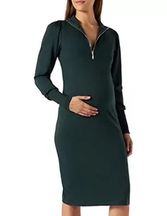 Supermom Sukienka damska Burley Nursing z długim rękawem, Darkest Spruce - P991, 42 - Sukienki ciążowe - miniaturka - grafika 1