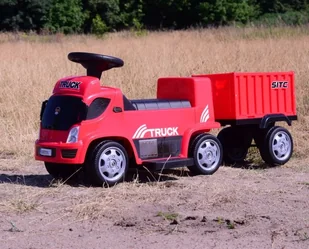 Jeździk, Ciężarówka Na Akumulator Gts-6688-e Z Przyczepą I Dźwiękami - Pojazdy elektryczne dla dzieci Jeździk, Ciężarówka Na Akumulator Gts-6688-e Z Przyczepą I Dźwiękami - Pojazdy elektryczne dla dzieci - miniaturka - grafika 16