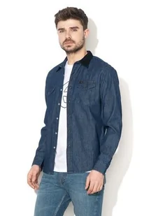 LEE WESTERN SHIRT MĘSKA KOSZULA JEANSOWA Z DŁUGIM RĘKAWEM RINSE L643KXCY 112115369 - Lee - Koszule męskie - miniaturka - grafika 1