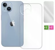 Akcesoria do smartwatchy - ETUI PRZEZROCZYSTE 2MM DO IPHONE 14 CASE + SZKŁO - miniaturka - grafika 1