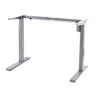 Biurko elektryczne z ładowarką USB stelaż Spacetronik SPE-152G - Biurka - miniaturka - grafika 1