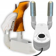 Akcesoria obuwnicze - OSUSZACZ DO BUTÓW CZAPEK RĘKAWIC SKARPET SUSZARKA BIAŁA MOCNA 130W SOLIDNA - miniaturka - grafika 1