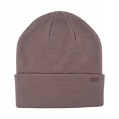 Czapki damskie - Czapka 4F U622 ciemny brązowy 4FWAW25ACAPU622 80S - miniaturka - grafika 1