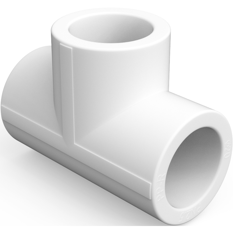 Mexen PPR trójnik zgrzewany do rur PPR 50 x 50 x 50, PN25 - W97330-505050-00