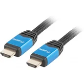 Kable - LANBERG LANBERG Kabel Premium HDMI-HDMI M/M v2.0 1.8m czarny (CA-HDMI-20CU-0018-BL) - miniaturka - grafika 1