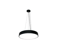 Lampy sufitowe - LED Żyrandol ściemnialny na lince LED/50W/230V 3000-6500K czarny + pilot zdalnego sterowania - miniaturka - grafika 1