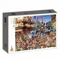 Puzzle - Grafika Puzzle 3000 Życie w Paryżu, Ruyer Francois - Grafika - miniaturka - grafika 1