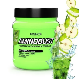 Evolite Aminodust 474g Green Apple - Aminokwasy - miniaturka - grafika 1