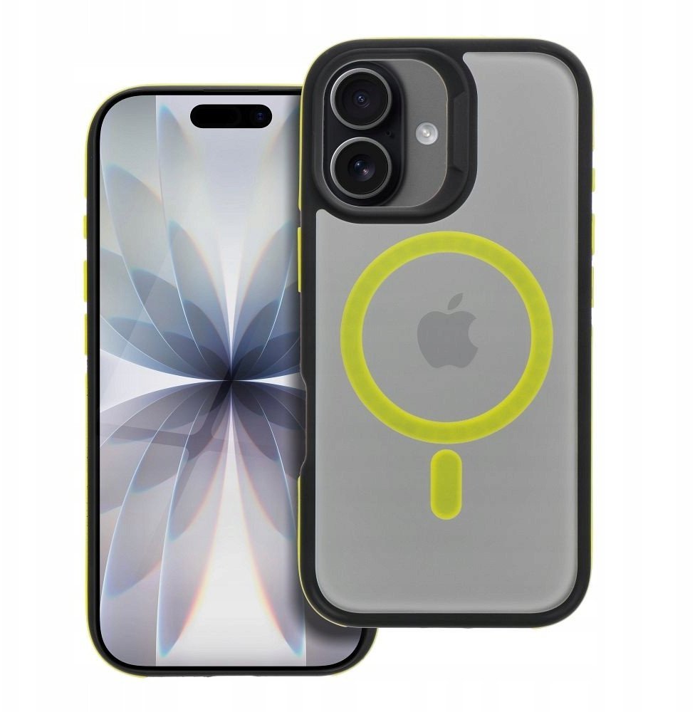 Futerał NEO do IPHONE 17 kompatybilny z MagSafe żółty
