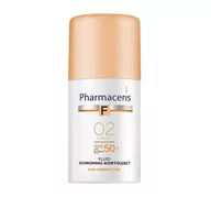 Kremy do twarzy - Pharmaceris FLUID OCHRONNO-KORYGUJĄCY NAJWYŻSZA OCHRONA SPF 50+ SAND 02 10E1542-01-01 - miniaturka - grafika 1