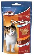 Przysmaki dla kotów - Trixie TRIXIE Przysmak dla kota Crumbies 50g |Dwie saszetki karmy Happy Cat GRATIS! - miniaturka - grafika 1