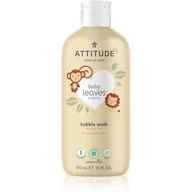 Kosmetyki kąpielowe dla dzieci - Attitude Baby Leaves Pear Nectar piana do kąpieli dla dzieci 473 ml - miniaturka - grafika 1