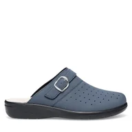 Klapki i japonki damskie - Klapki Clara Barson WS010904-01 Granatowy - miniaturka - grafika 1