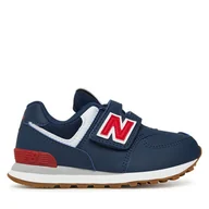 Buty dla chłopców - Sneakersy New Balance PV574NF Granatowy - miniaturka - grafika 1