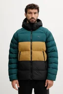 Kurtki i kamizelki sportowe męskie - Puma kurtka kolor zielony zimowa 688367 - miniaturka - grafika 1