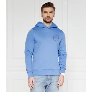 Tommy Hilfiger Bluza ROUNDEL HOODY | Regular Fit - Bluzy męskie - miniaturka - grafika 1