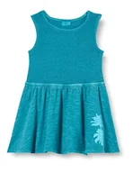 Sukienki - s.Oliver Dziewczęca sukienka krótka sukienka na co dzień, turkusowy, 122 cm - miniaturka - grafika 1