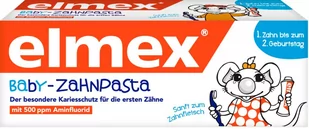 Elmex, Baby, pasta do zębów 0-2 lata, 20 ml - Pasty do zębów - miniaturka - grafika 1