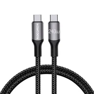 Kable USB - Kabel USB-C do USB-C Rocoren Retro PD 240W 3m - miniaturka - grafika 1