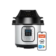 Multicookery - TESLA EliteCook K70 WiFi Duo multicooker 12w1 z funkcją sous vide i frytkownicą beztłuszczową - miniaturka - grafika 1