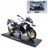 Samochody i pojazdy dla dzieci - BMW R 1250 GS model z podstawką skala 1:12 Maisto - miniaturka - grafika 1