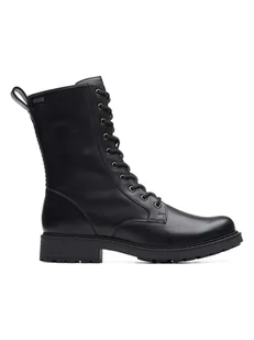 Clarks Skórzane kozaki "Orinoco2StyGTX" w kolorze czarnym - Kozaki damskie - miniaturka - grafika 1