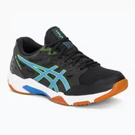 Buty sportowe męskie - Buty do siatkówki męskie ASICS Gel-Rocket 11 black/waterscape - miniaturka - grafika 1