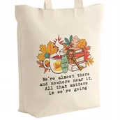 Torby i wózki na zakupy - Torba bawełniana z dnem Gilmore Girls Stars Hollow Dla Fanów Serialu - miniaturka - grafika 1