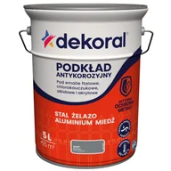 Farby olejne i specjalne - Dekoral Podkład antykorozyjny szary RAL7045 5 l - miniaturka - grafika 1