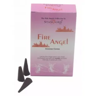 Kadzidełka stożkowe Stamford Fire Angel, Anioł Ognia - Kadzidła i dodatki - miniaturka - grafika 1