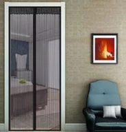 Pozostałe akcesoria kuchenne - Moskitiera siatka magnetyczna na drzwi 85x210cm KX6127 - miniaturka - grafika 1