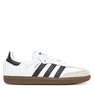 Buty dla chłopców - Sneakersy adidas Samba OG IE3675 Biały - miniaturka - grafika 1