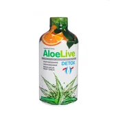 Suplementy diety - Nord Farm SP.Z O.O AloeLive Detox sok aloesowy oczyszczający 1000 ml 6746251 - miniaturka - grafika 1