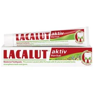 Pasty do zębów - Natur Produkt Lacalut Aktiv Herbal 75 ml - miniaturka - grafika 1
