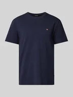 Koszulki męskie - T-shirt z wyhaftowanym logo - miniaturka - grafika 1