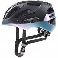Kaski rowerowe - Kask Rowerowy Gravelowy Uvex Gravel X Black Flip Flop Matt 52-57 cm - miniaturka - grafika 1