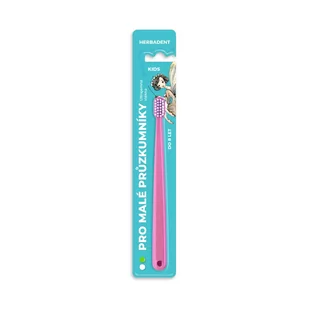 HERBADENT KIDS Ultrasoft Ekologiczna szczoteczka do zębów dla dzieci do 8 lat - Szczoteczki do zębów dla dzieci - miniaturka - grafika 1