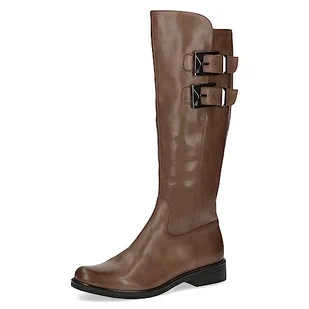 Caprice Damskie buty 9-25501-41 płaskie, Taupe Nappa, 37.5 EU - Moda i Uroda OUTLET - miniaturka - grafika 1