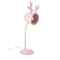 Lampy stojące - Lampka biurkowa Pina różowa E27 Inspire - miniaturka - grafika 1
