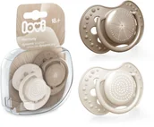 Smoczki uspokajające - Lovi Smoczek Dynamiczny Ortodontyczny Harmony Girl 2szt. 18m+ - miniaturka - grafika 1