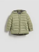 Kombinezony dla dzieci - Reserved - Dwustronna kurtka - jasnozielony - miniaturka - grafika 1