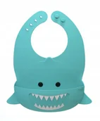 Śliniaki i fartuszki - SLINIAK silikonowy REKIN melii - miniaturka - grafika 1